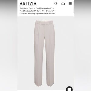 Aritzia effortless pants